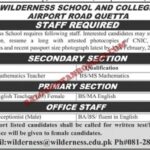 Wilderness School and College Quetta