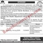 Health Department Balochistan