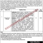 Education Department Balochistan Project Director